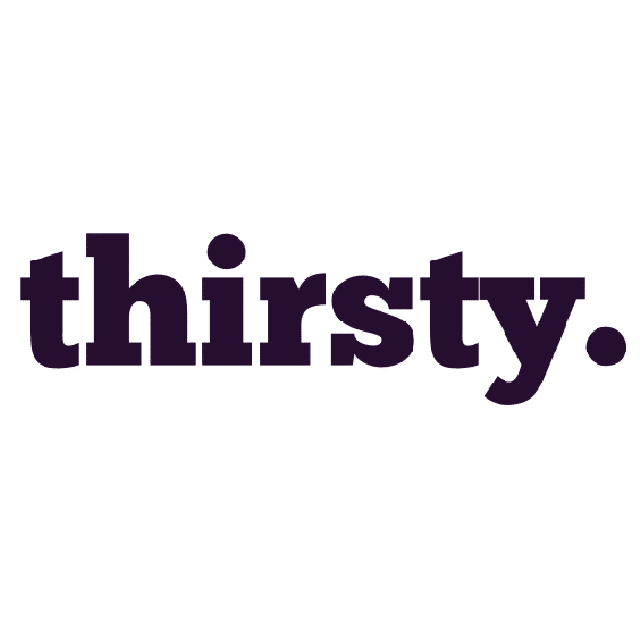 Thirsty magazine logo