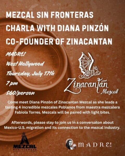 Mezcal Sin Fronteras event
